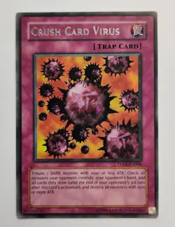 Crush Card Virus TU01-EN006 Rare Yu-Gi-Oh! - Image 1