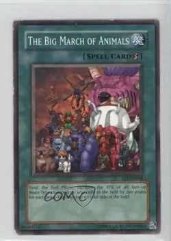 The Big March of Animals Unlimited YuGiOh Flaming Eternity #FET-EN048 2005 READ - Image 1
