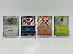 PALDEAN FATES Pokemon SHINY RARE 4 x CARD LOT | Paldean Fates | PAF - Image 1