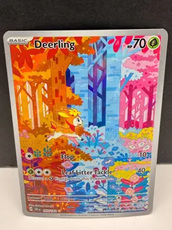 Pokemon Card Deerling 165/162 Temporal Forces VERY GOOD CONDITION !FAST SHPPING! - Image 1