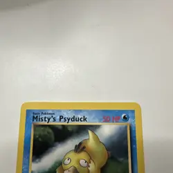 Pokemon Card - Misty's Psyduck Gym Heroes 54/132 Uncommon 1st Edition - Image 3