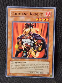 Yugioh - Swift Gaia The Fierce Knight SD5-EN006 & Command Knight SD5-EN008 - Image 4