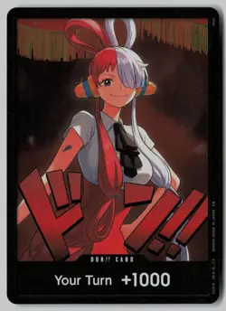 DON!! Card (Uta) Foil DON!! Extra Booster: One Piece Heroines Edition NM - Image 1