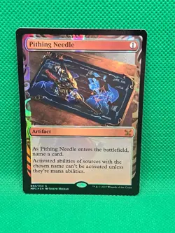 Pithing Needle Masterpiece Series FOIL MTG Magic: the Gathering Near Mint - Image 1