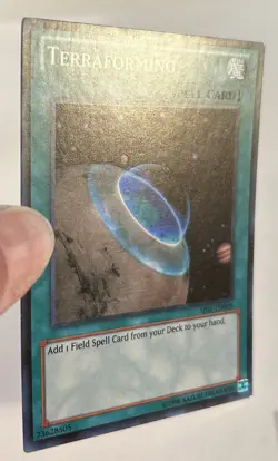 YuGiOh! TCG Terraforming Astral Pack One AP01-EN009 Unlimited Super Rare LP - Image 2