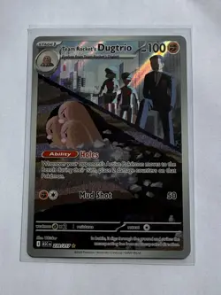 Team Rocket’s Dugtrio Illustration Rare 239/217 - Pokemon Perfect Order - Image 1