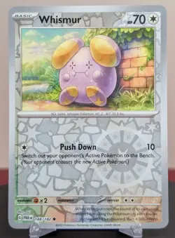 Pokemon Whismur #148/182 English Paradox Rift Reverse Holo - Image 1