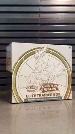 Pokemon TCG Brilliant Stars Elite Trainer Box ETB New Factory Sealed 820650850127 - Image 1