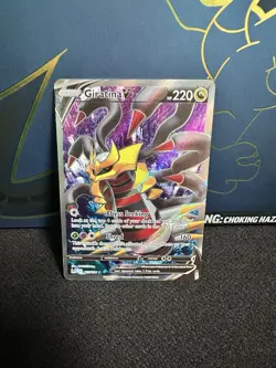 Pokemon TCG Giratina V Full Art Ultra Rare Holo Swsh11 Lost Origin 185/196 - Image 1