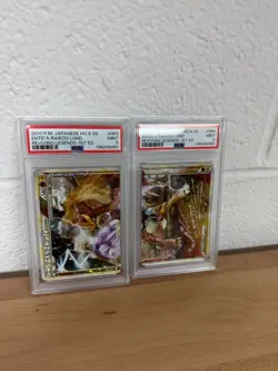PSA 10/9 Entei Raikou LEGEND Sequential Set 1st Ed Pokemon Japanese Reviving 063 - Image 3