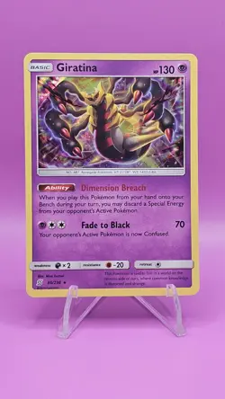 Giratina 86/236 SM Unified Minds Pokemon Holo Rare NM+ Condition - Image 1