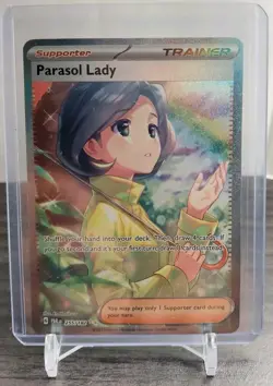 Parasol Lady Paradox Rift 255/182 Holo Special Illustration Rare Pokemon TCG - Image 1
