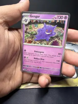 Gengar (Cosmos Holo) 094/165 MEW Pokemon 151 - Image 1