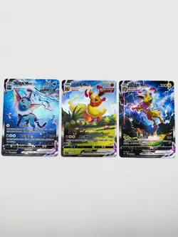 Pokemon TCG S-Chinese Jolteon Flareon Vaporeon Vmax CSHC-003 006 009 HOLO - Image 2
