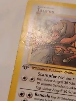 Pokemon TCG Tauros 47/64 Jungle 1st Edition - Image 3