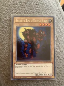 Gazelle the King of Mythical Beasts Yugioh Card - Image 1