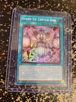 Yugioh Stand Up Centur-Ion! VASM-EN020 Super Rare 1st Edition - Image 1