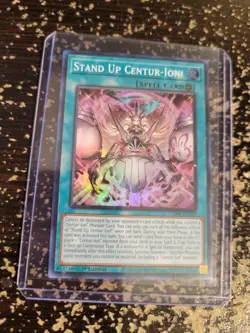 Yugioh Stand Up Centur-Ion! VASM-EN020 Super Rare 1st Edition - Image 2