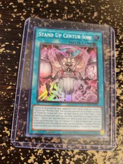 Yugioh Stand Up Centur-Ion! VASM-EN020 Super Rare 1st Edition - Image 5