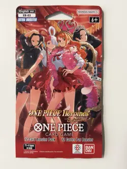 (HEAVY)🔥One Piece Heroines Edition EB 03 Sleeved Booster Pack (Factory Sealed) - Image 2
