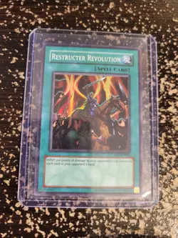 YuGiOh Restructer Revolution DL5-EN001 Duelist League Prize Card Super Rare - Image 2