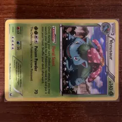 Pokemon TCG Venusaur Dark Explorers Holo Card 3/108 Rare NM - Image 1