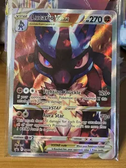 Lucario VSTAR SWSH291 SWSH: Sword & Shield Promo Cards Holo - Image 1