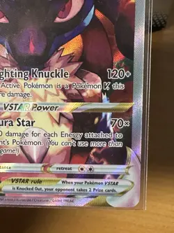 Lucario VSTAR SWSH291 SWSH: Sword & Shield Promo Cards Holo - Image 5