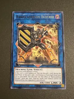 Barricadeborg Blocker - MP20-EN140 - Rare - MP - 1st - Yugioh - Image 1