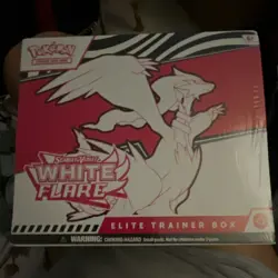 Pokemon TCG Scarlet & Violet: White Flare Elite Trainer Box 2025 Booster Promo - Image 1