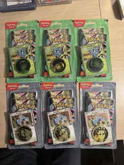 Pokemon Ascended Heroes 2 Pack Blister Bundle Larry Erika Sealed (6) - Image 1