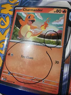 🌀 BIG SWIRL & HOLO BLEED 🌀Charmander & Charmeleon Promo Set Pokemon TCG - NM - Image 3