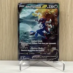 Pokemon Hisuian Samurott V GG51/GG70 Crown Zenith: Galarian Gallery Full Art - Image 1
