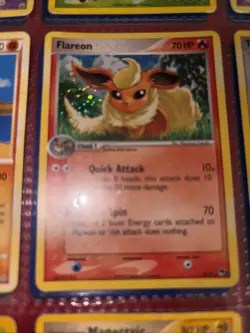 Flareon 2/17 Holo Rare 2006 Pop Series 3 Promo Pokemon MP - Image 1