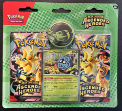 Pokemon TCG: Mega Evolution Ascended Heroes Collection (Erika) 2-Pack Blister - Image 1