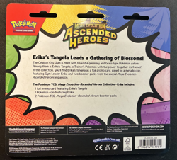 Pokemon TCG: Mega Evolution Ascended Heroes Collection (Erika) 2-Pack Blister - Image 2