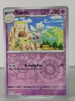 Togetic - Surging Sparks - 071/191 - Pokemon TCG - Reverse Holo - C - Image 1