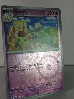 Togetic - Surging Sparks - 071/191 - Pokemon TCG - Reverse Holo - C - Image 4