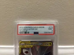Latias & Latios GX 113/181 2019 Pokemon Sun And Moon Team Up PSA 9 - Image 2