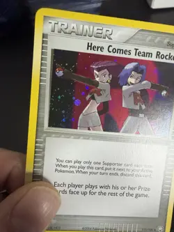 Pokemon TCG Here Comes Team Rocket! EX Team Rocket Returns 111 Secret Rate NM - Image 5