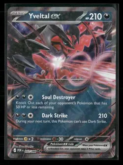 Pokemon TCG Perfect Order Yveltal EX 053/088 NM - Image 1