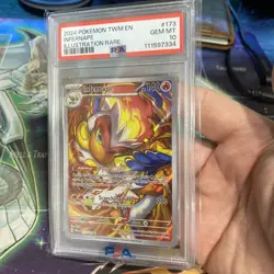 POKEMON PSA 10 2024 SV Twilight Masquerade Infernape 173/167 IR - Image 2