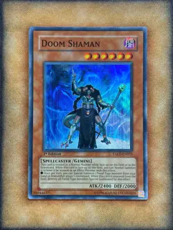 Yugioh Doom Shaman TAEV-EN025 Super Rare 1st Ed NM - Image 1