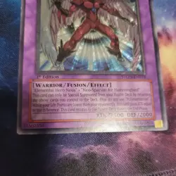 Yugioh Elemental Hero Air Neos STON-EN034 Ultimate Rare 1st Ed LP - Image 4