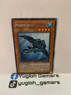 Yu-Gi-Oh Phantom Dragonray Bronto TAEV-EN087 Rare 1st Edition Light Played - Image 1