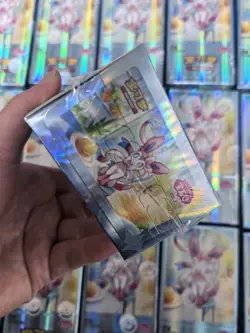 Pokemon TCG Chinese Card Vol.2 Gem Pack Eevee CBB2C Booster Box Sealed - Image 4