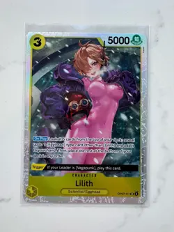 Bandai One Piece TCG Lilith OP07-111 500 Years in the Future Foil SR NM - Image 1