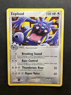 Pokemon Exploud 6/101 Ex Hidden Legends - Reverse Holo ENG - MP - Image 1