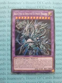 MP17-EN056 Blue-Eyes Alternative Ultimate Dragon Secret Rare Yu-Gi-Oh Card NM - Image 1