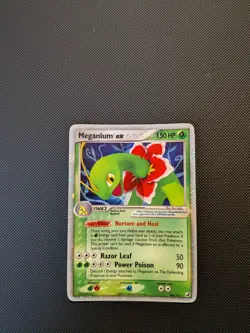 Pokemon TCG Meganium EX Unseen Forces Holo Card 106/115 Rare - Image 1